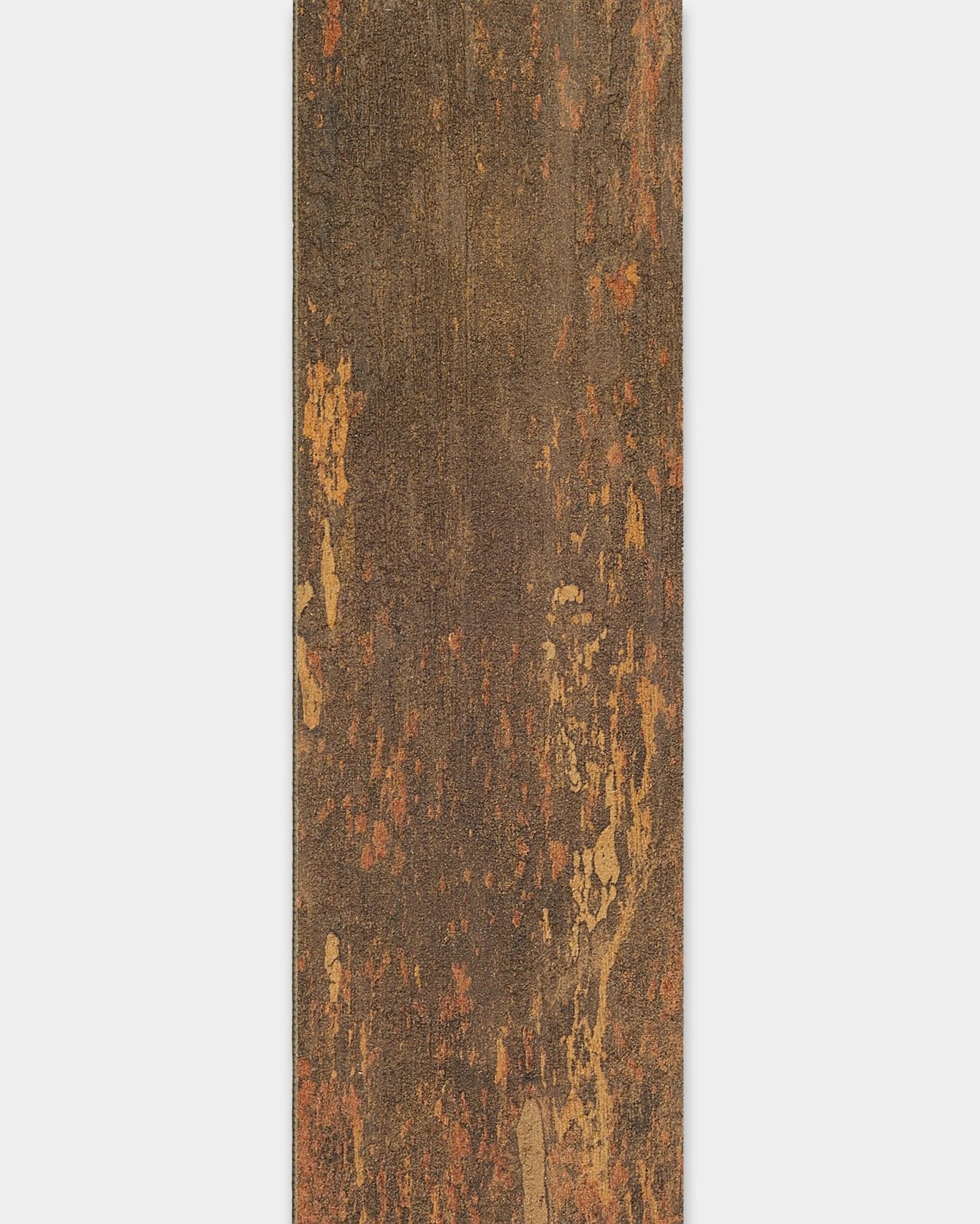 WoodUpp Lamella Oxide Copper, 240 cm: accessorio Pannello acustico testurizzato color ruggine-brown per rifiniture dei bordi o da abbinare ai pannelli a doghe Akupanel.
