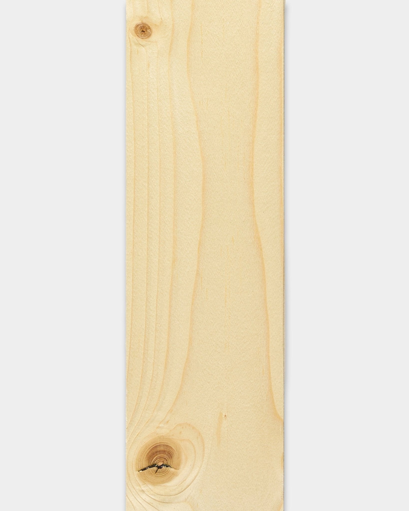 WoodUpp Lamella / Alp 240 cm in tonalità chiara, con venature e nodi del legno visibili, pensato per la finitura o la sostituzione dei listelli Akupanel Pannello acustico.