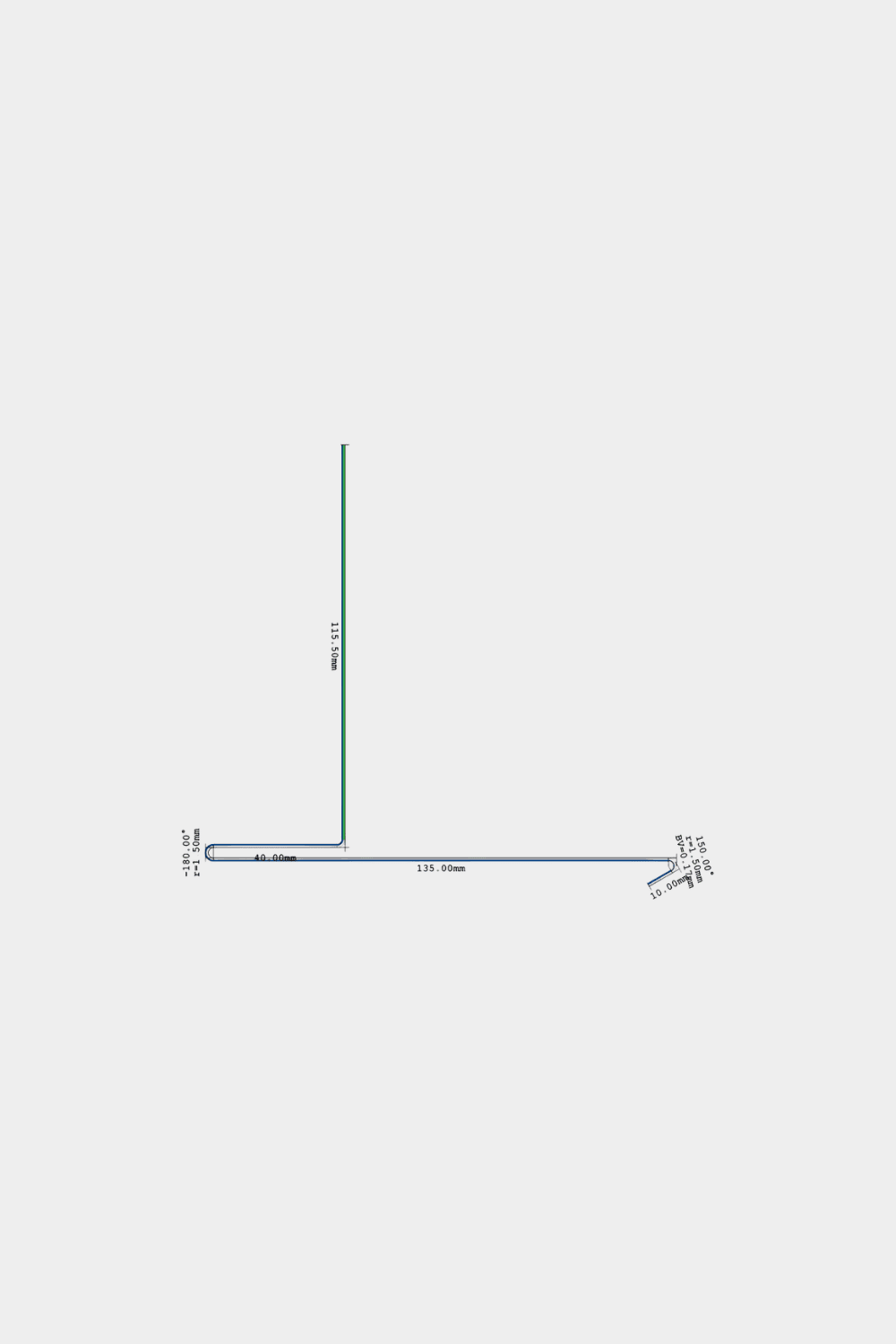 Grafico lineare che illustra l'installazione del pannello da facciata per esterni Aluwood, mostrando il bordo in alluminio e gli intervalli di misura: 456.6mm, 153.5–602mm, 321.9–523.3mm ad angolo.